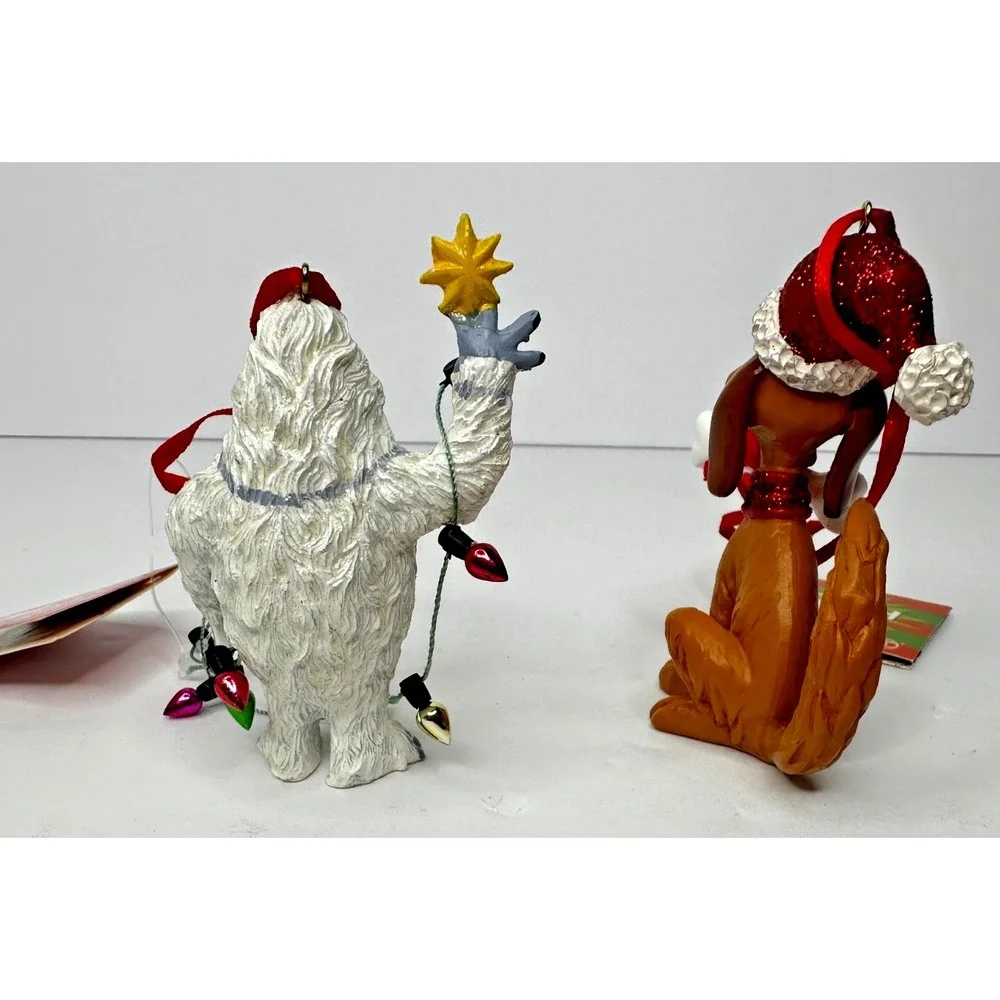 Dept 56 The Grinch Max Dog Rudolph Bumble Abdominal Snowman Christmas ornaments